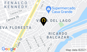 Mapa de E.m. Ingeniería en Cali