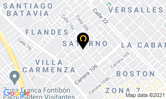 Mapa de Embajada De Jamaica en Bogotá D.C