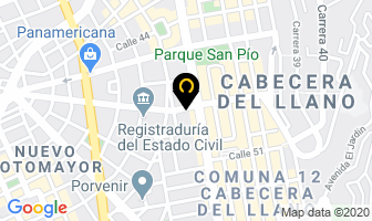 Mapa de Embarazarte en Bucaramanga