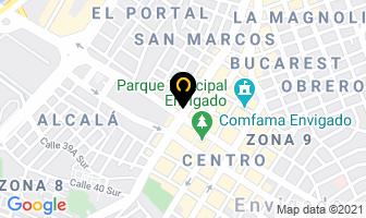 Mapa de Embi Coffe en Medellín