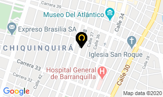 Mapa de Embragues Caldas en Barranquilla