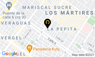 Mapa de Embragues D.j.o. en Bogotá D.C