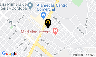 Mapa de Embriones Del Sinu en Montería
