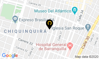 Mapa de Embtesa en Barranquilla