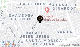 Mapa de Embutidos Antioqueño en Cali
