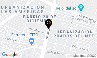 Mapa de Embutidos Carnevali en Cúcuta