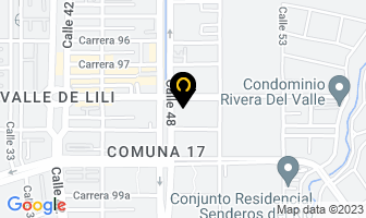 Mapa de Emed Ingeniería en Cali
