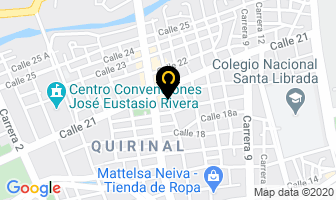 Mapa de Emermedica S.a. en Neiva