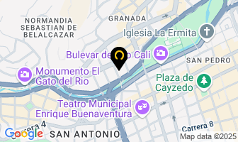 Mapa de Emigalife Stevia Natural en Cali