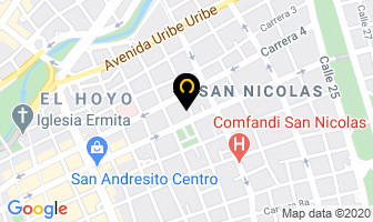 Mapa de Emilio Antonio Mantilla Camargo en Cali