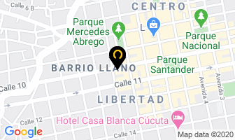 Mapa de Emmanuel Cuellos Y Puños en Cúcuta