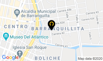 Mapa de Empacadora De Arroz en Barranquilla