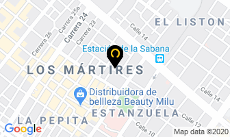 Mapa de Empacartón Gómez Galeano & Cía. Ltda. en Bogotá D.C