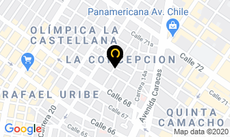 Mapa de Empanadas 70 en Bogotá D.C