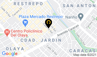 Mapa de Empanadas Calienticas Ath en Bogotá D.C