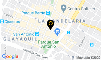 Mapa de Empanadas Coma Y Punto en Medellín