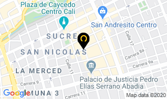 Mapa de Empanadas Envigadeñas en Cali