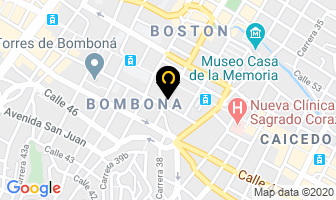Mapa de Empanadas Envigadeñas La Original en Medellín