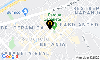 Mapa de Empanadas Formula 1 en Sabaneta
