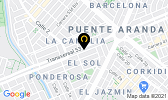 Mapa de Empanadas La Canoa en Bogotá D.C