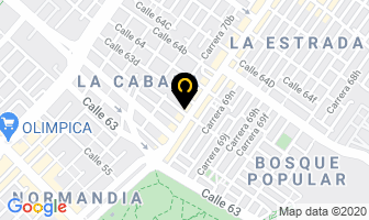 Mapa de Empanadas Supercriollitas en Bogotá D.C
