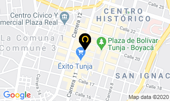 Mapa de Empanadas Tipicas Del Valle en Tunja