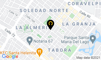 Mapa de Empanaditas Ramírez en Bogotá D.C
