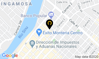 Mapa de Empaques Barranquilla en Montería