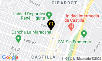 Mapa de Empaques Imperio en Medellín