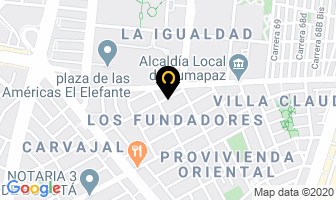 Mapa de Empaques Moldeados en Bogotá D.C