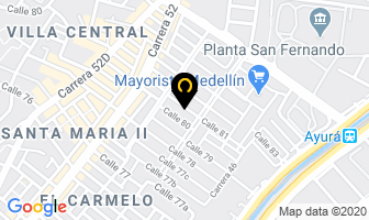 Mapa de Empaquetados Dimarca en Itaguí