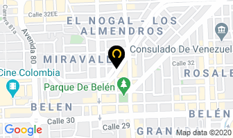 Mapa de Empastados Edil. en Medellín