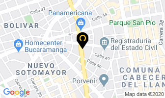 Mapa de Empleos Hdm en Bucaramanga