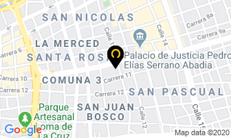 Mapa de Emporio Plástico en Cali