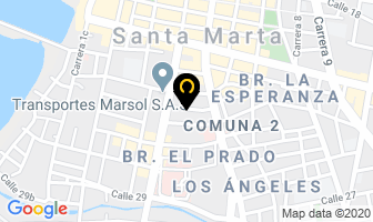 Mapa de Empresar S.a. en Santa Marta