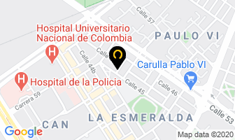 Mapa de Empresarios Independientes Amway en Bogotá D.C