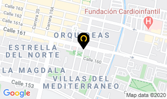 Mapa de Ems Ambulancias en Bogotá D.C