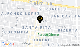 Mapa de Emssanar E.s.s. en Palmira