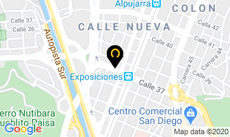 Mapa de En Color en Medellín