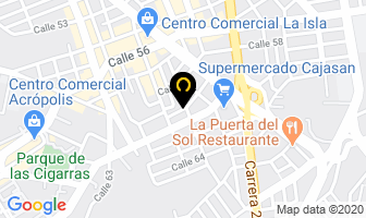 Mapa de En Linea en Bucaramanga