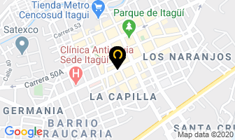 Mapa de Encaje Nupcial en Itaguí
