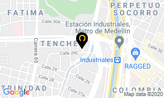 Mapa de Encauchar S.a.s. en Medellín