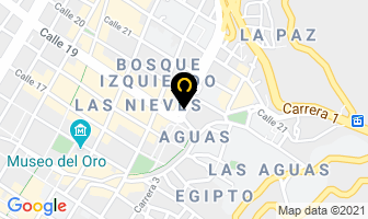Mapa de Encuadernación Laura en Bogotá D.C