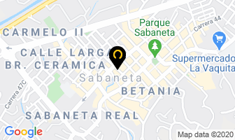Mapa de Encuadernación Mapa en Sabaneta