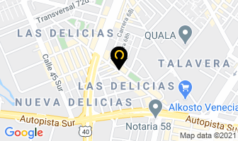 Mapa de Encuadernación Ochoa en Bogotá D.C