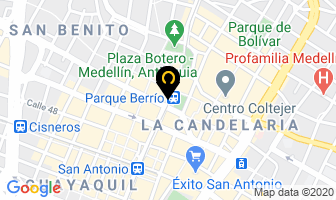 Mapa de Encuadernamos en Medellín