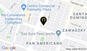 Mapa de Endo Orejuela Alfonso en Cali