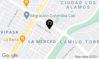 Mapa de Energia Integral Andina S.a. en Cali