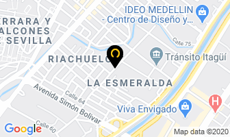 Mapa de Energia & Potencia S.a. en Itaguí