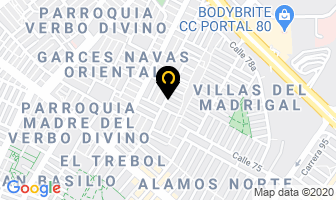 Mapa de Energitel Power Quality Ltda. en Bogotá D.C